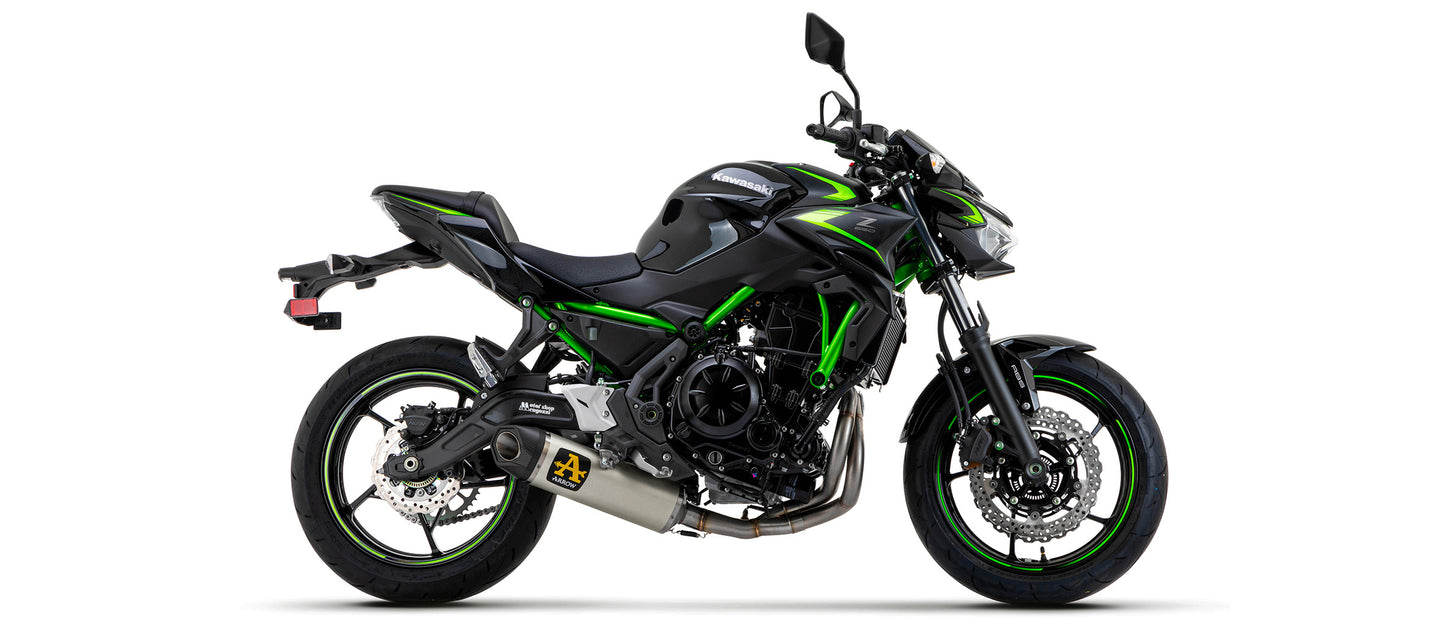 Arrow Exhaust for the Kawasaki Z650 2021-2023
