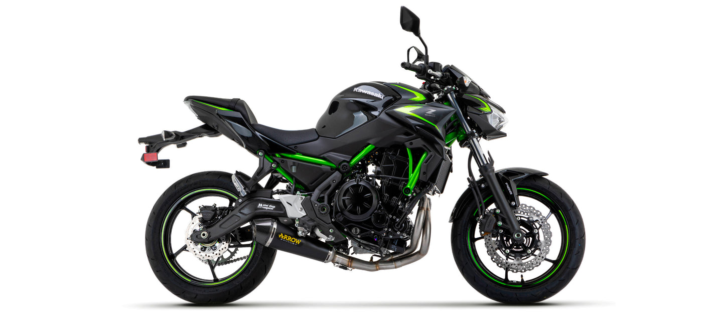 Arrow Exhaust for the Kawasaki Z650 2021-2023