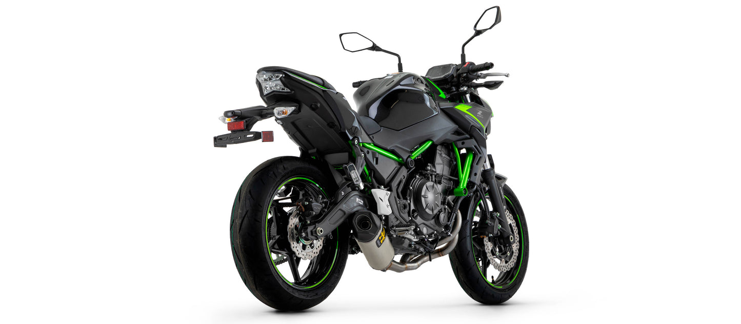 Arrow Exhaust for the Kawasaki Z650 2021-2023