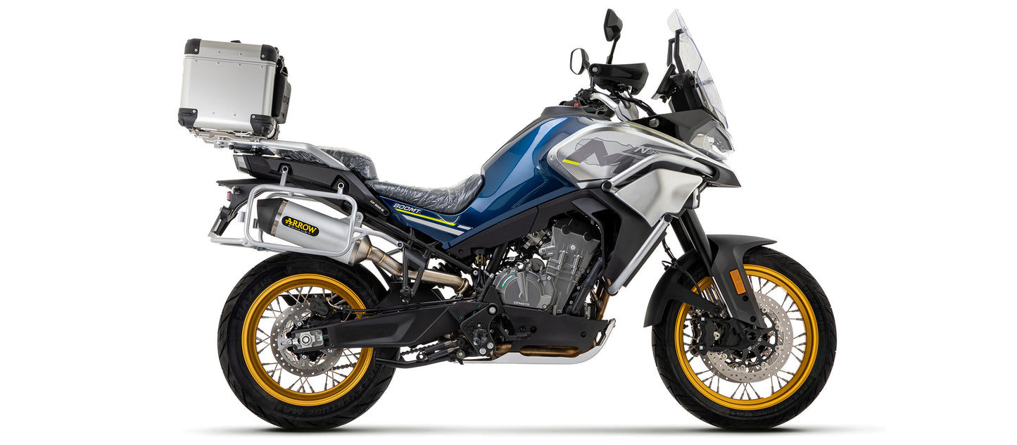 Arrow Exhaust for the CF Moto 800MT Sports/Touring 2022-2024