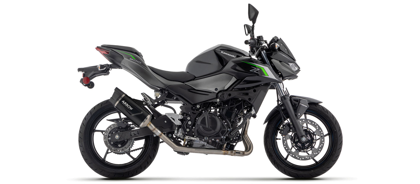 Arrow Exhaust for the Kawasaki Z500 / Ninja 500 2024