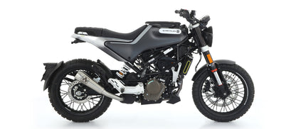 Arrow Exhausts for the Husqvarna Svartpilen 125 2021-2023