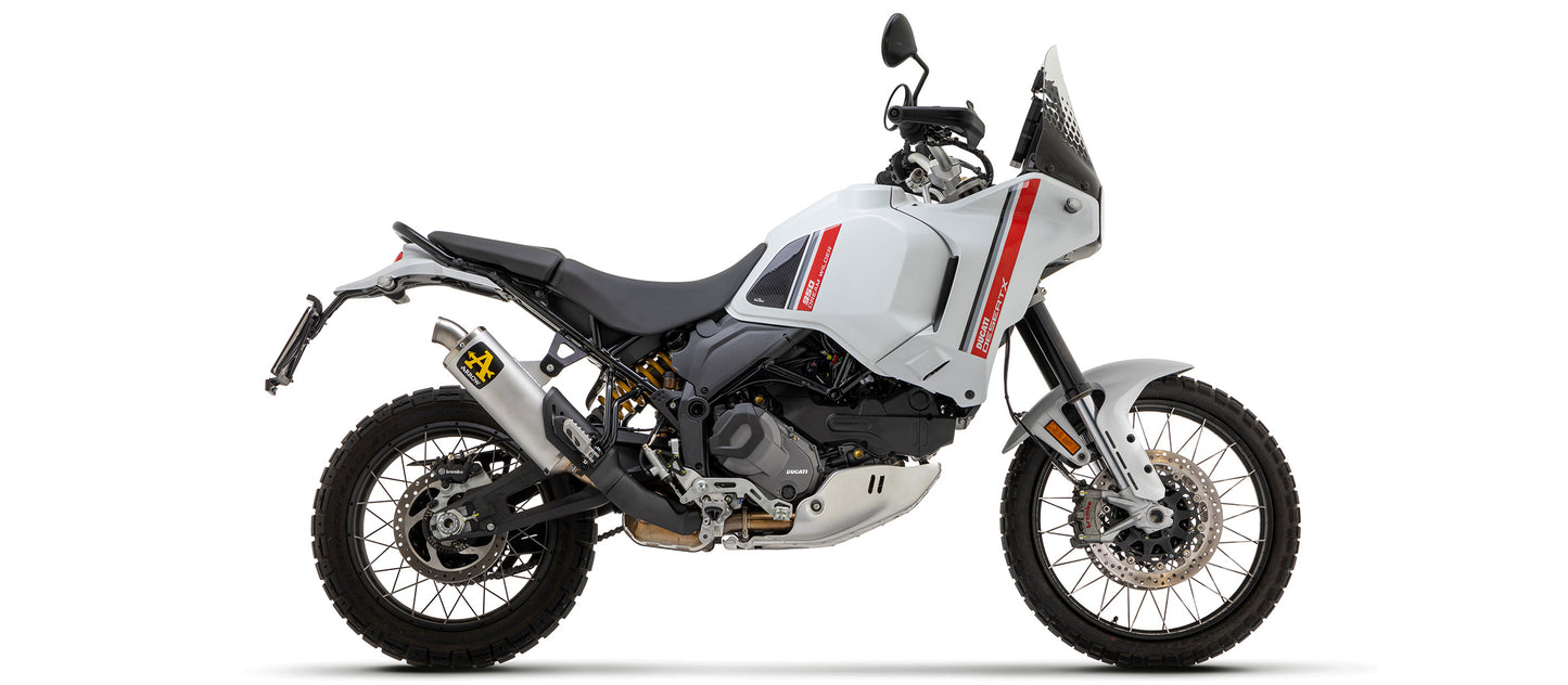 Arrow Exhaust for the Ducati DesertX 950 2022-2023