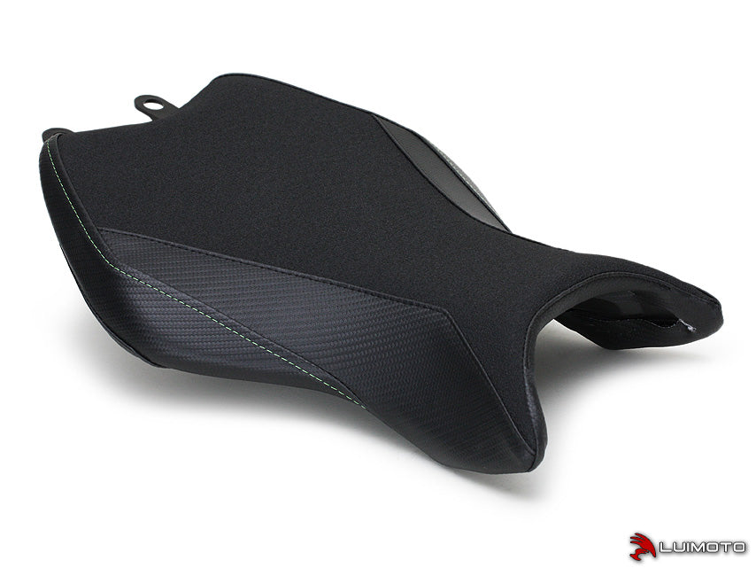 LUIMOTO (Baseline) Rider Seat Cover for the KAWASAKI H2/H2R
