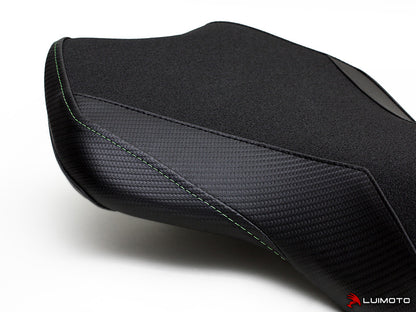 LUIMOTO (Baseline) Rider Seat Cover for the KAWASAKI H2/H2R