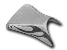 LUIMOTO (Flame Edition) Rider Seat Covers for the KAWASAKI ZX-6R 636 (03-04)