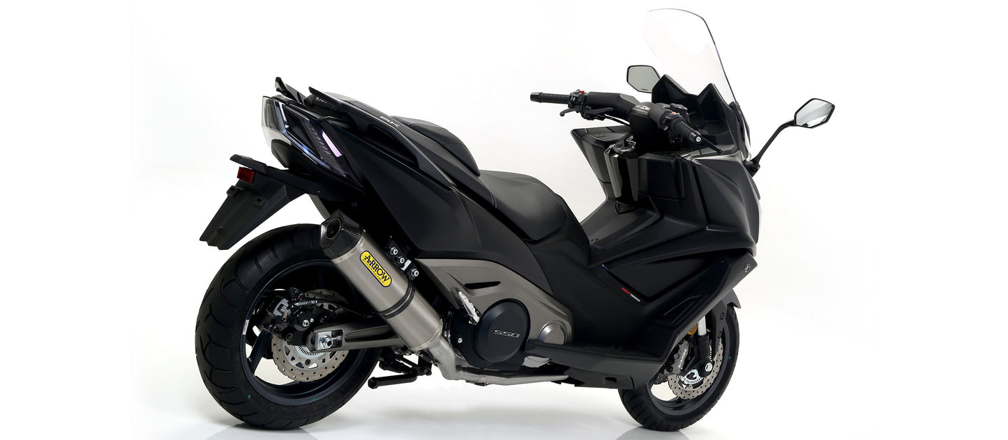 Arrow Exhaust for the Kymco AK 550 2017-2020