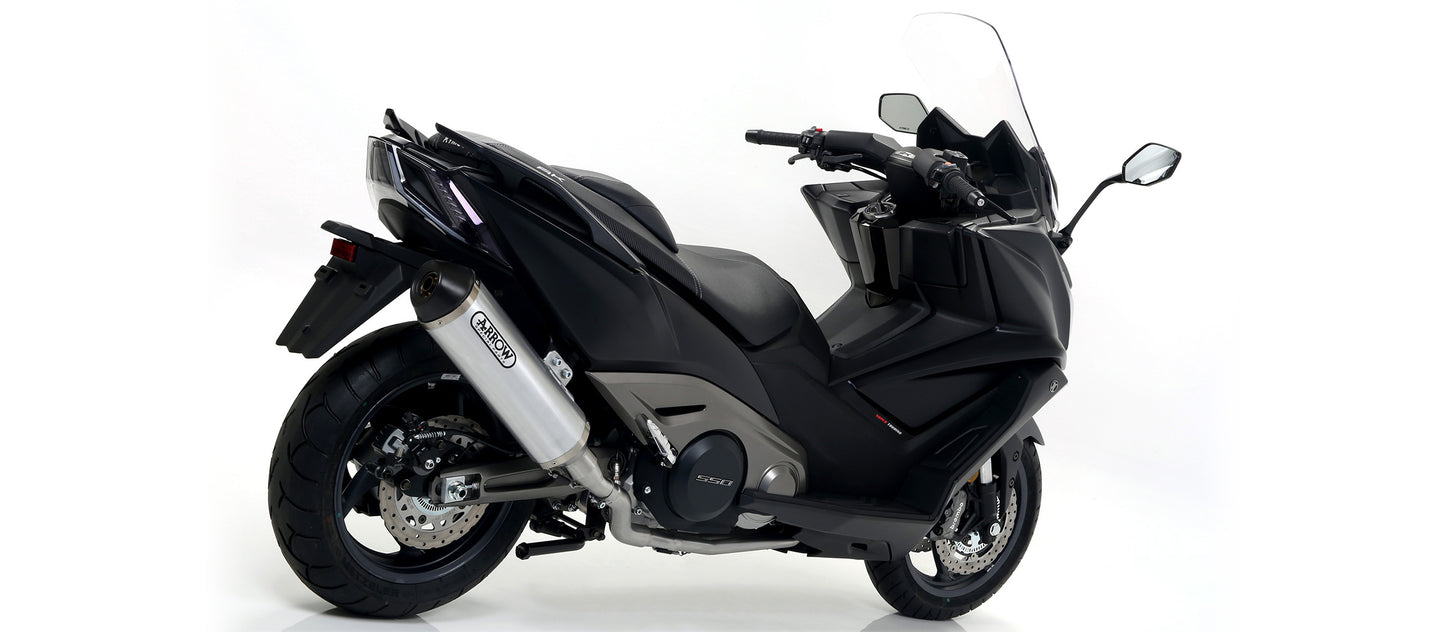 Arrow Exhaust for the Kymco AK 550 2017-2020