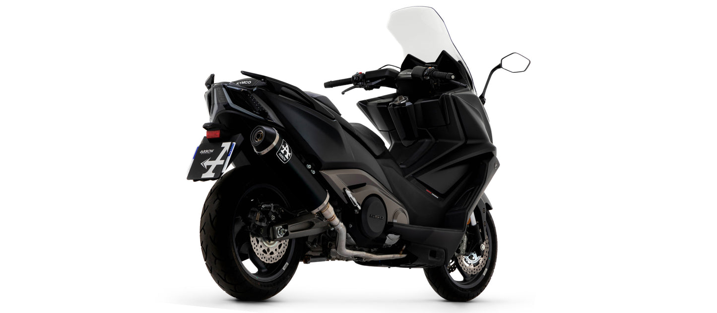 Arrow Exhaust for the Kymco AK 550 2021-2022