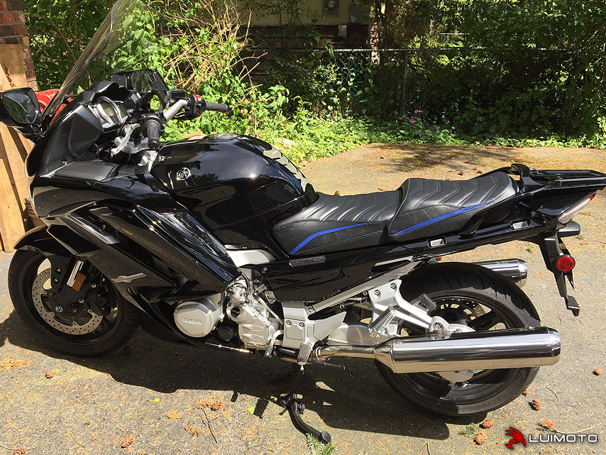 LUIMOTO (S-Touring) Rider Seat Covers for the YAMAHA FJR1300 (2006+)