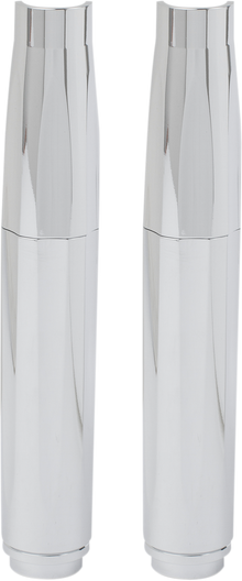 ARLEN NESS Pushrod Tube Cover Kit - Deep Cut? - Chrome - Twin Cam 03-630