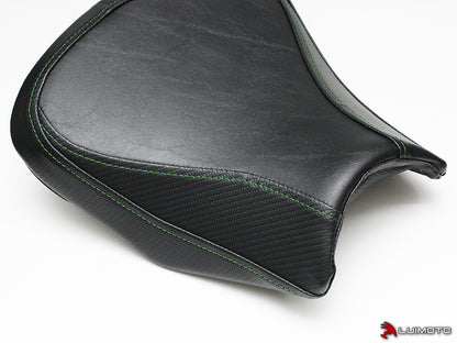 LUIMOTO Baseline Rider Seat Covers for the KAWASAKI Ninja 650 & Z650 (2017+)