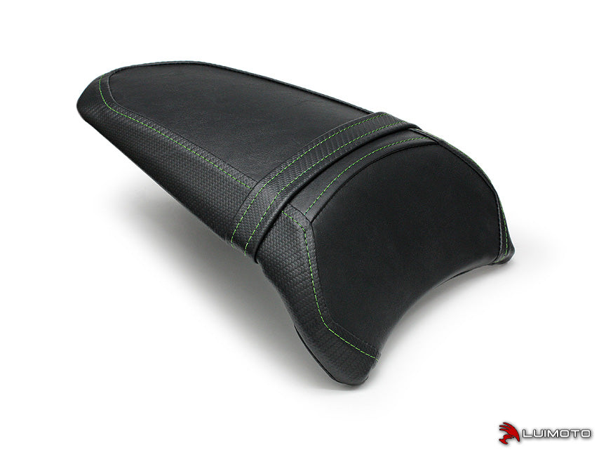LUIMOTO Baseline passenger Seat Covers for the KAWASAKI Ninja 650 & Z650 (2017+)