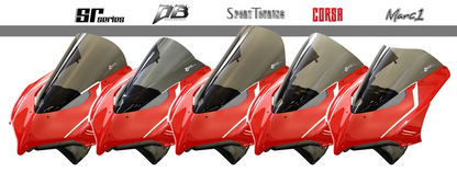 Zero Gravity Racing Windshields for the Ducati Panigale V4 / S (18-19 ) and V2 (20-24)