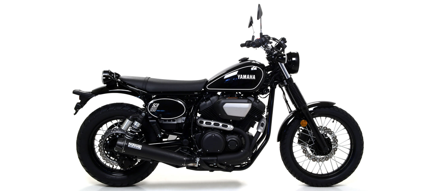 Arrow Exhausts for the Yamaha SCR 950 2017-2020