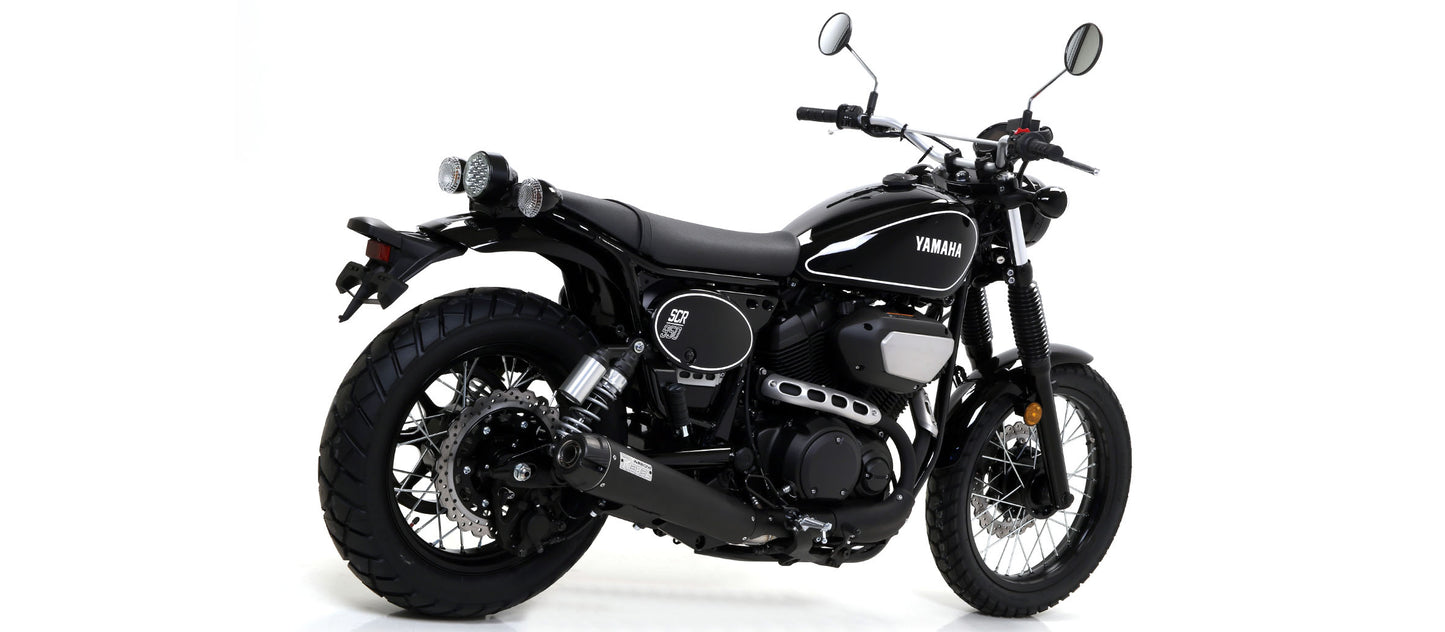 Arrow Exhausts for the Yamaha SCR 950 2017-2020