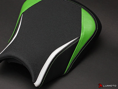 LUIMOTO Sport Rider Seat Covers for the KAWASAKI Ninja 650 & Z650 (2017+)