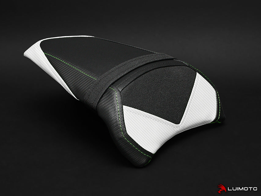LUIMOTO Sport Passenger Seat Covers for the KAWASAKI Ninja 650 & Z650 (2017+)