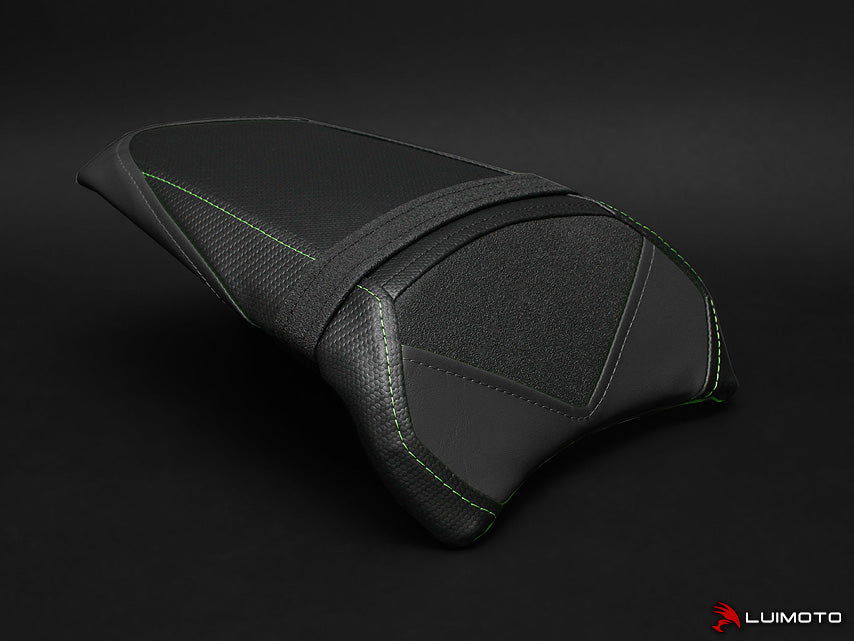 LUIMOTO Sport Passenger Seat Covers for the KAWASAKI Ninja 650 & Z650 (2017+)