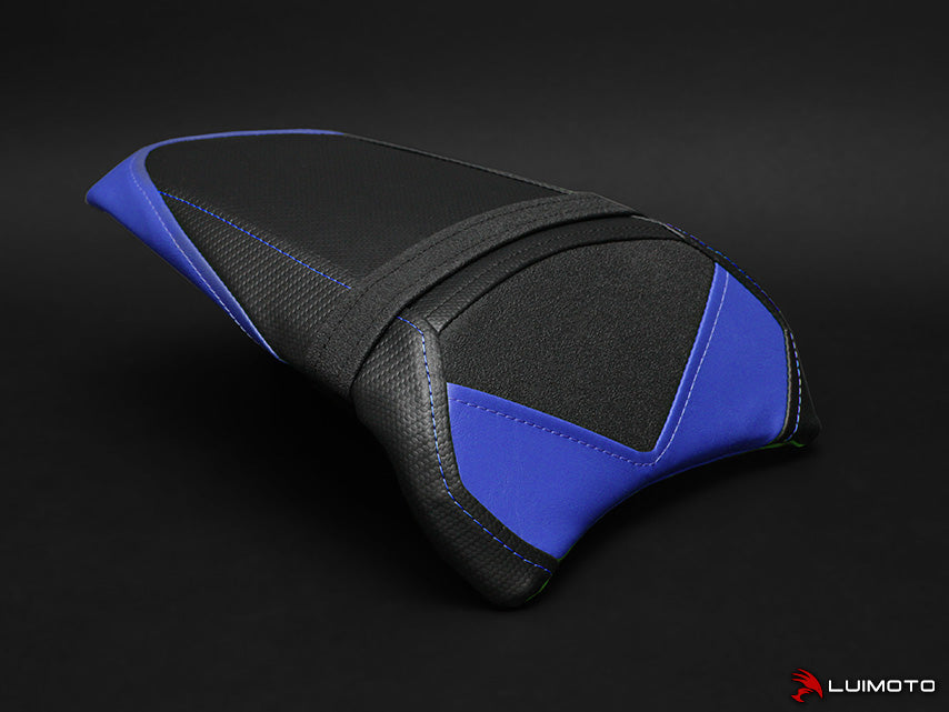 LUIMOTO Sport Passenger Seat Covers for the KAWASAKI Ninja 650 & Z650 (2017+)