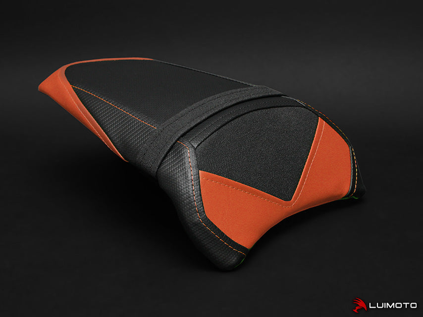 LUIMOTO Sport Passenger Seat Covers for the KAWASAKI Ninja 650 & Z650 (2017+)