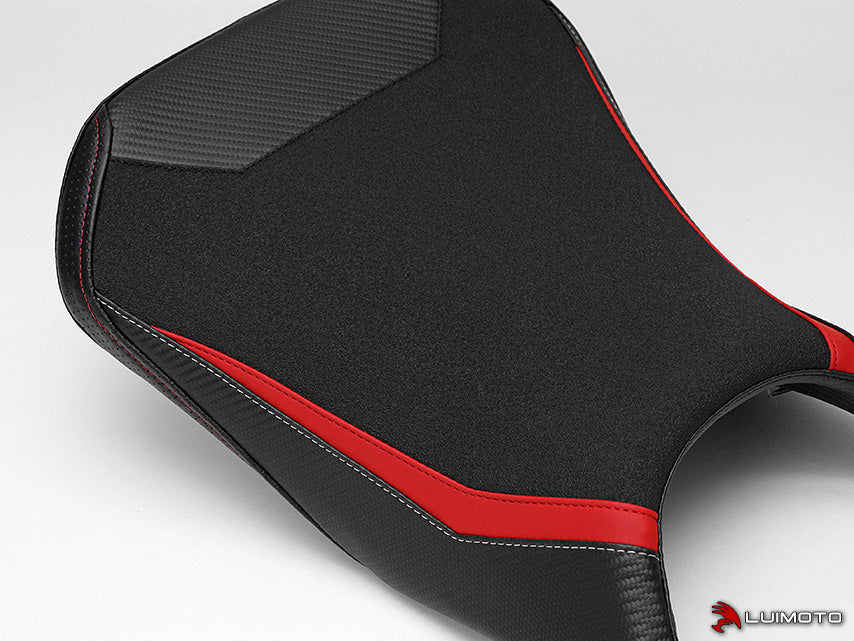LUIMOTO Styleline Rider Seat Cover for the Honda CBR500R (2016+), CB500F (16-20), and CBR400R (16-18)