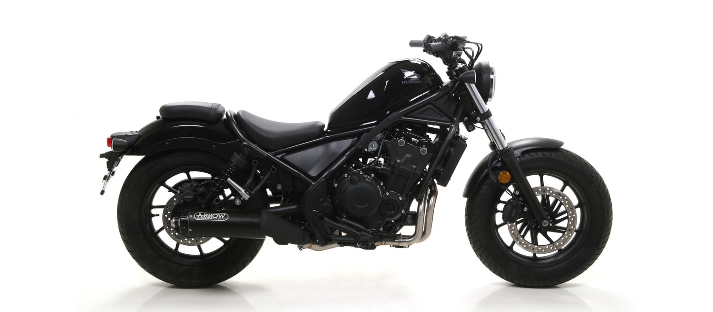 Arrow Exhausts for the Honda CMX 500 Rebel 2017-2020