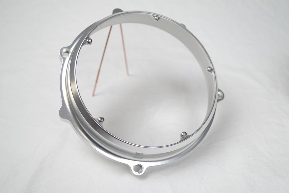 KBike Clear Dry Clutch Cover for Ducati's wth a slipper clutch