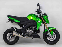 Hindle EVO Megaphone system for Kawasaki's Z125 Pro
