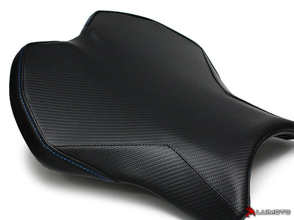 LUIMOTO Baseline Motorcycle Rider Seat Cover for YAMAHA YZF-R6 2017+