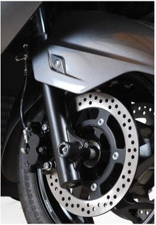 R&G Racing Front Axle Sliders / Protectors for Suzuki Burgman (Skywave) 400 '12-'15