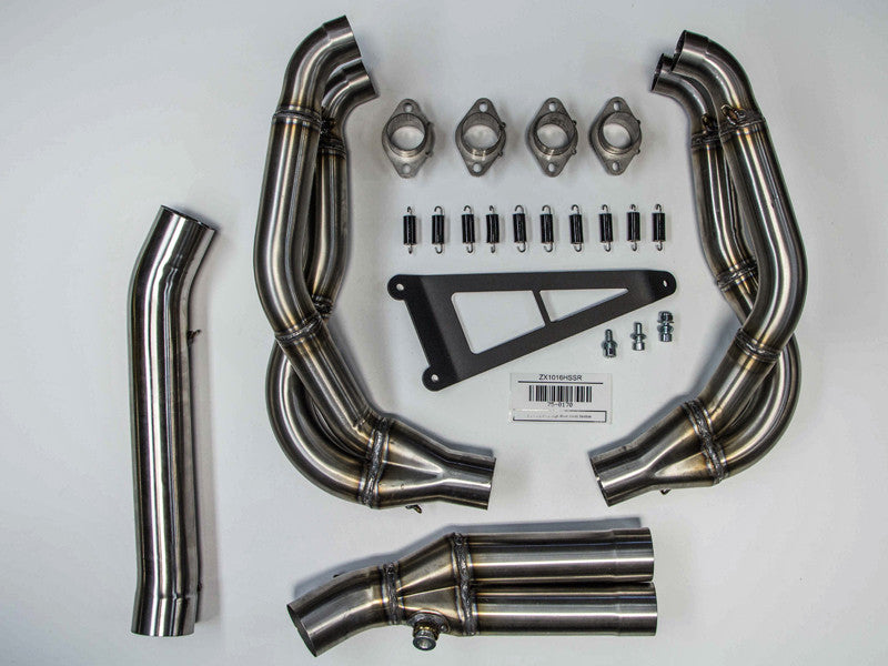 Hindle Kawasaki ZX10 (2016)  with Evolution Polished SS Muffler