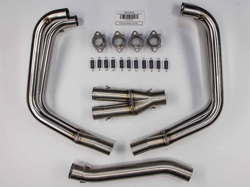 Hindle Exhaust for Suzuki Bandit 1200 (96-06) Slipon Adapter with Evolution Black Ceramic Muffler
