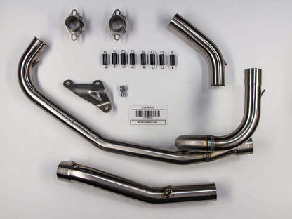 Hindle Suzuki SV650 (03-13) with Evolution Black Ceramic Muffler