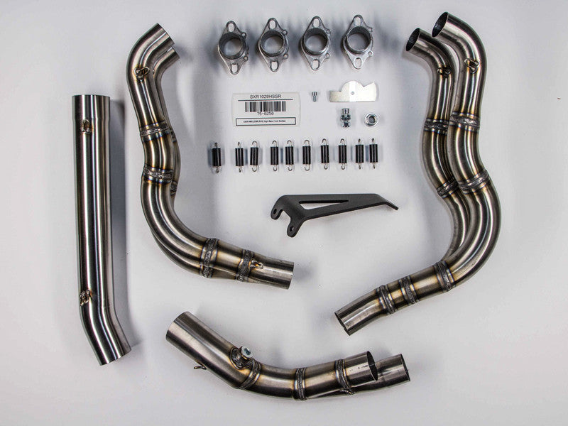 Hindle Exhaust for Suzuki GSXR1000 (09+) with Evolution Carbon Fiber Muffler w/ Carbon Tip