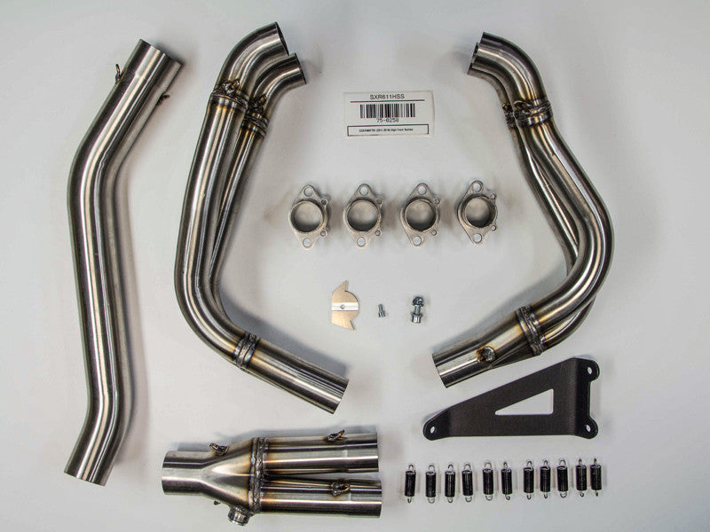 Hindle Suzuki GSXR600 / 750 (11+) with Evolution Black Ceramic Muffler (142)