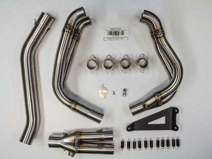 Hindle Suzuki GSXR600 / 750 (11+) with Evolution Black Ceramic Muffler (142)