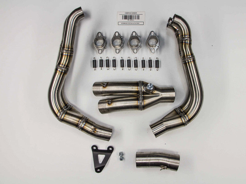 Hindle Exhaust for Honda CBR1000RR (12+) with Evolution Carbon Fiber Muffler with Carbon Tip