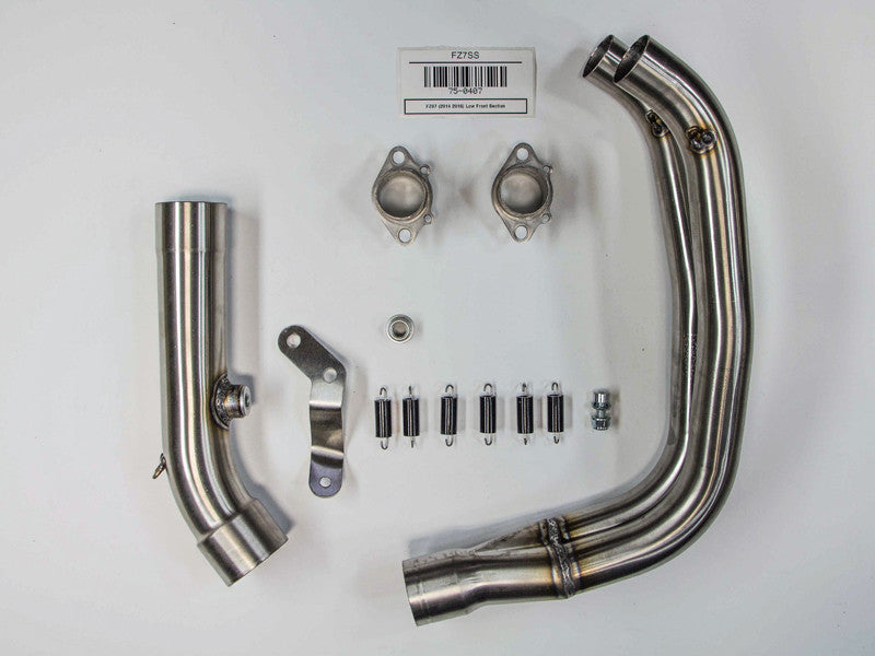 Hindle Exhaust for Yamaha FZ1 (06-13) Slipon Adapter with Evolution Black Ceramic Muffler