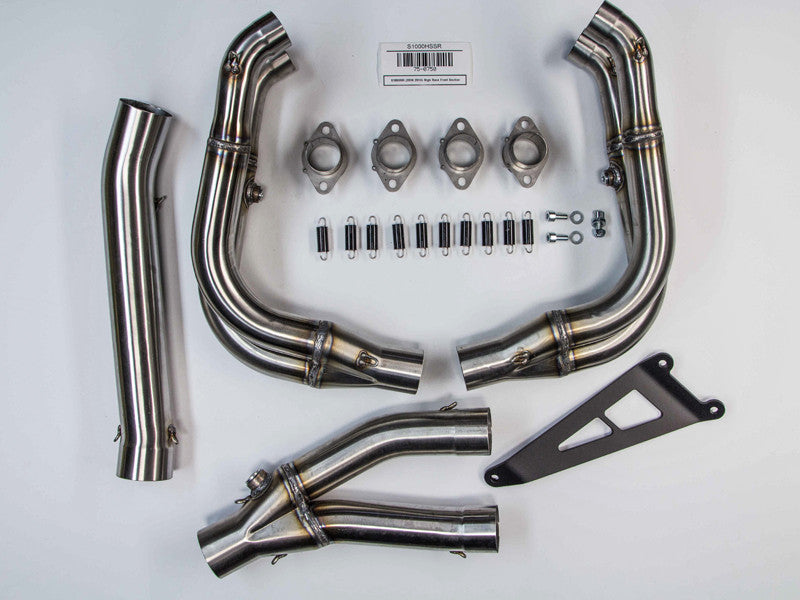 Hindle Exhaust for BMW S1000RR (10-14) with Evolution Carbon Muffler / Carbon Tip