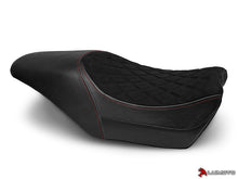 LUIMOTO (Diamond II) Rider Seat Covers for the HARLEY DAVIDSON STREET 500 / 750