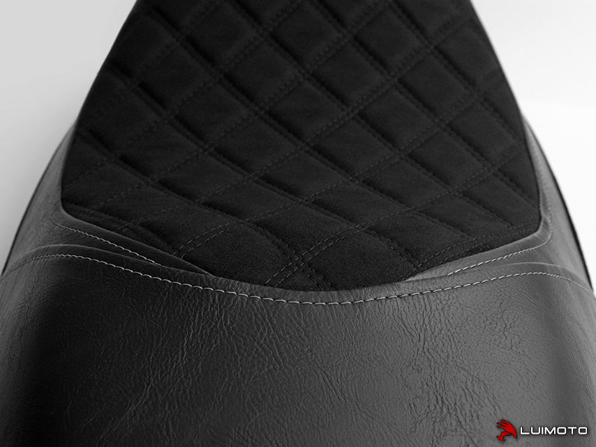 LUIMOTO (Diamond II) Rider Seat Covers for the HARLEY DAVIDSON STREET 500 / 750