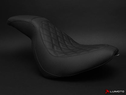 LUIMOTO (Diamond II) Seat Cover for the HARLEY DAVIDSON Blackline FXS Softail (11-12)