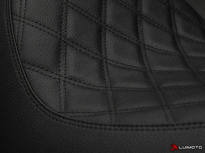 LUIMOTO (Diamond II) Seat Cover for the HARLEY DAVIDSON Blackline FXS Softail (11-12)
