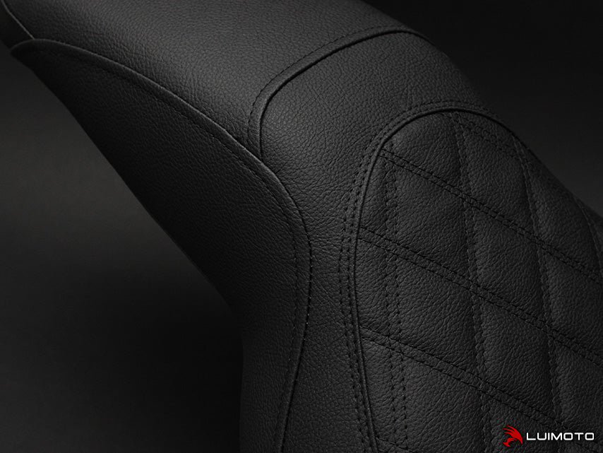 LUIMOTO (Diamond II) Seat Cover for the HARLEY DAVIDSON Blackline FXS Softail (11-12)