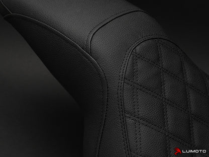 LUIMOTO (Diamond II) Seat Cover for the HARLEY DAVIDSON Blackline FXS Softail (11-12)