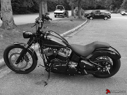 LUIMOTO (Diamond II) Seat Cover for the HARLEY DAVIDSON Blackline FXS Softail (11-12)