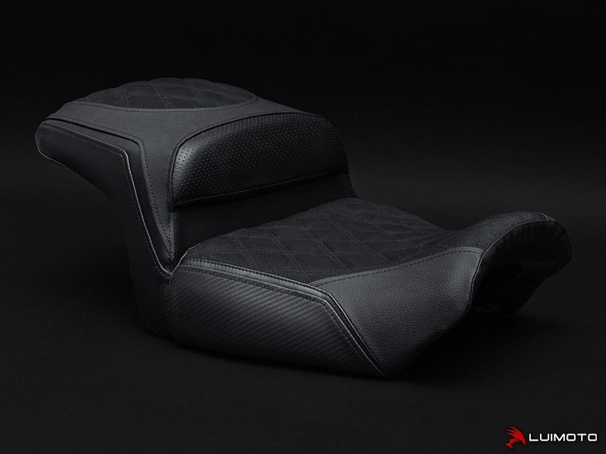 LUIMOTO (Diamond II) Seat Covers for the HARLEY DAVIDSON VRSCF V-ROD MUSCLE (09-17)