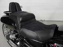 LUIMOTO (Diamond II) Backrest Cover for the HARLEY DAVIDSON VRSCF V-ROD MUSCLE (09-17)