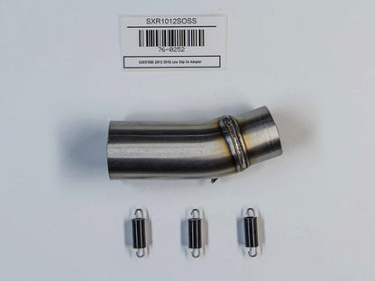 Hindle Exhaust for Suzuki GSXR1000 (12+) Slipon Adapter with Evolution Carbon Fiber Muffler w/ Carbon Tip